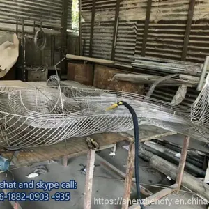 Customized Artwork Fish Stainless Steel Sculpture For Decoration Shopping Mall thumbnail-2