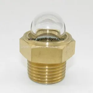 Brass Oil Level Glass Sights for Pumps NPT Pipe Thread 1 Inch thumbnail-5