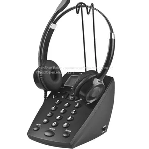 China BN200 Business Telephone + CS12 Business Telephone Headset for Call Center thumbnail-2