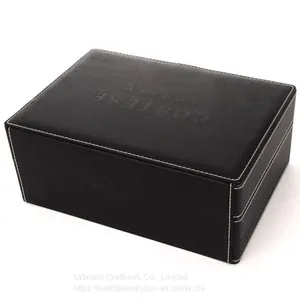 Custom Logo 6 12 24 Luxury pu Leather Watches Gift Packaging Watch Storage Display Box Watches Storage Case Band Strap Box thumbnail-5