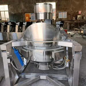 Jacketed Kettle For Sale Steam Jacketed Kettle Stainless Steel Stir Fry Pan thumbnail-3