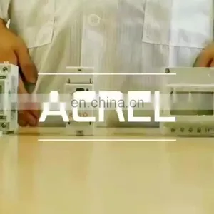 DIN Rail Mount Watt Energy Three Phase Kilo Watt Hour Meter Solar Power Used/EV Charger Station Electrical Measurement thumbnail-1