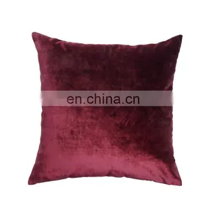 Premium Velvet Watercolour Floral Digital Print Cushion Cover for Home Deco thumbnail-3