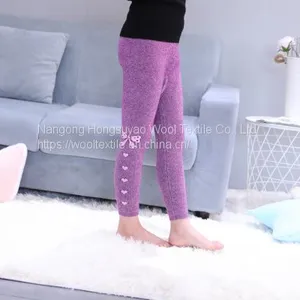 Lovely Printed Kids Leggings High Quality Cotton Soft Children Leggings With Bow Decoration thumbnail-5