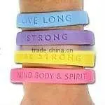 2016 Hottest Sale Glowing Jelly Silicon Bracelet thumbnail-3