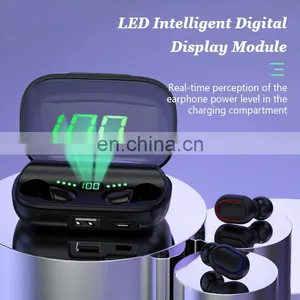 Earphone Headphone Version 5.0 High Quality 2021 Amazon Top Seller Wholesale Cellphone Headset Earbuds Wireless Stereo Earphone thumbnail-3