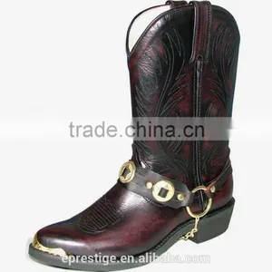 Leather Western Cowboy Boots thumbnail-1
