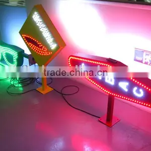 Outdoor LED Presse Sign Stainless Steel 2 Sides 228 LEDs LED Indicates Display thumbnail-4