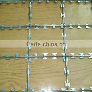 BTO-22 Galvanized Concertina Razor Wire Factory! Best Price thumbnail-1