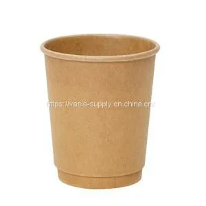 Cups Cheaper Drinking Coffee Brown Coffee Paper Cups Coffee Tea Beverage Cups China thumbnail-1