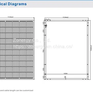 Zonergy 360w Solar Cells Panel Monocrystalline Mono Power Oem Price thumbnail-2