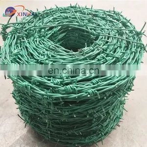 Hot-Dipped Galvanized Barbed Wire Price Per Roll thumbnail-1