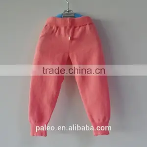 Cheap 100% Cotton Knitted Pattern Design Boys Long Sport Trousers thumbnail-3