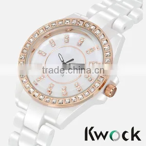 Fashion Jewelry Ceramic White Ceramic Watches Top Brand Ceramic Watch Made in China thumbnail-2