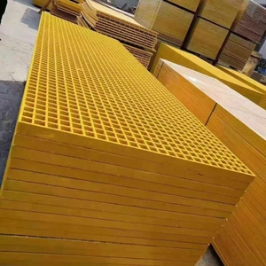 Gritted Surface Fiberglass Drain Fiberglass Grating Panels thumbnail-2