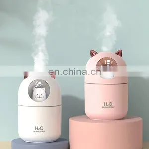 Lovely Usb Electric Mini Cool Mist Air Diffuser for Girl's Gift thumbnail-1
