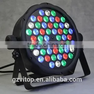 54*1w Rgbw Flat Mini Par Light Wholesale Best Price dj Event Lighting Par thumbnail-2