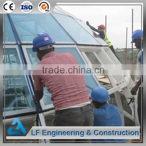 Light Steel Structure Modern Building Glass Dome thumbnail-2