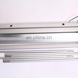 Electric Roll up Banner Stand ( Aluminum+Magnet Cover,3M Tape,double Oxford Bag) thumbnail-2