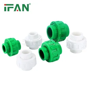 IFAN Wholesale Plastic Union Pipe Fittings Green Customized PPR Pipe Fitting thumbnail-3