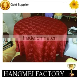 Wholesale Cheap Polyester Flower Pattern Jacquard TableCloth Quality Choice thumbnail-4