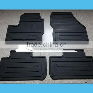 Chrome Rubber Mat for Land Rover Freelander 2 thumbnail-1