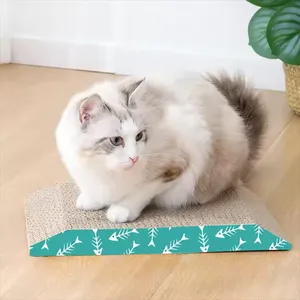 MEOW LOVE Cat Scraper Board Side Cat Scraper Pad After Cat Scraper Design Triangle thumbnail-3