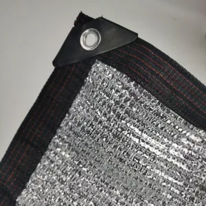 Aluminum Shade Net 85% Shading Silver Aluminum Mesh Plant Covering Summer Shading Cover for Car thumbnail-1
