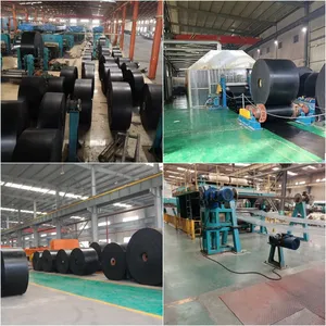 ST500-ST5400 Heavy Duty Steel Cord Rubber Conveyor Belt- Fireproof Belt/Rubber Conveyor Belt for Concrete Coal Mining Industrial thumbnail-4