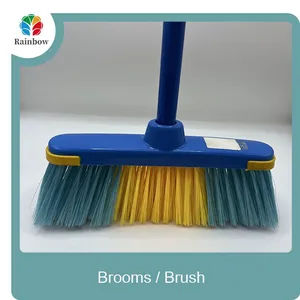 Plastic Broom Refill Cheap Soft Bristle Plastic Broom Factory Direct Sales Broom With Long Handle thumbnail-5