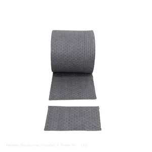 Absorbent Split Rolls For Spill Control Universal Meltblown Medium-Weight Sonic Bonded Grey thumbnail-5