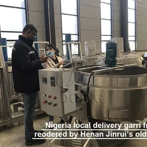 West Africa Garri Making Plant Cassava Garri Processing Factory Equipment Design thumbnail-3