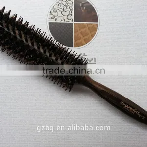 2014 Hot Sale Boar-bristle Brush Round Salon Hair Comb thumbnail-4