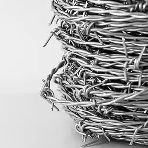 Galvanized Woven Barbed Wire Fence Stainless Steel Barbed Wire thumbnail-1