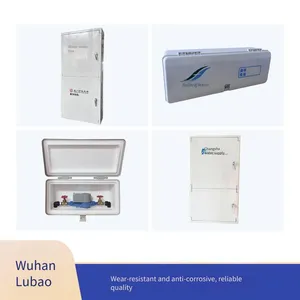 Lubao Smc Fiberglass Water Meter Box Manufacturer for Rural Tap Water Pipeline Network Renovation, Wall-mounted and Exposed Installation for Household Use thumbnail-4