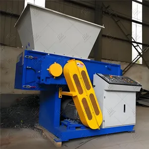 Plastic Bottle Lump Hard Plastic Crusher Machine Grinder Single Shaft Shredder Plastic One Shaft ShredderPlastic Single Shaft Shredder thumbnail-4