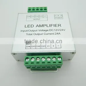 DC12V-24V 24A 4Channel RGBW LED Amplifier thumbnail-2