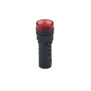 Industrial Grade 380V RED LED Light Alarm Indicator 22mm 50000 Hours Lifespan thumbnail-2