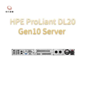 HPE ProLiant DL20 Gen10 Server Compact Versatile For Retail Chain Enterprises，2 Way Server， Data Storage Server thumbnail-4