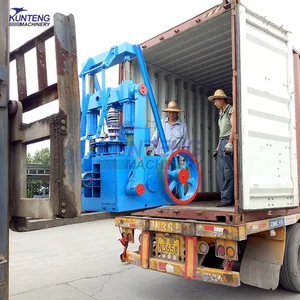 Hexagonal Honeycomb Charcoal Making Machine Coke Powder Briquetting Machine EPC thumbnail-4