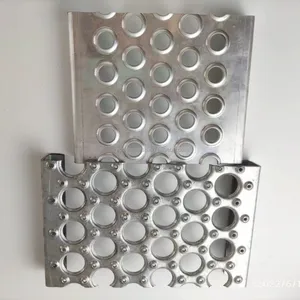 Traction Tread Plank Grating Dimple Perforated Metal With Round Hole Anti Skid Plate for Flooring Walkway thumbnail-4
