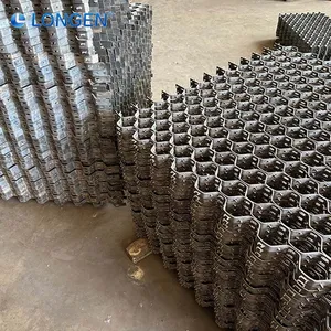 310S Stainless Steel Hex Mesh Plain Weave Export Grade High Temperature Resistant Wire Mesh With Welding Decoiling Bending thumbnail-6