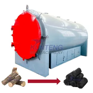 Carbonization Furnace for Biomass Wood Charcoal Making Machine Biochar Machine EPC thumbnail-1