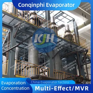 Automatic Skid-Mounted MVR Evaporator for Wastewater Treatment With 304L Construction thumbnail-3