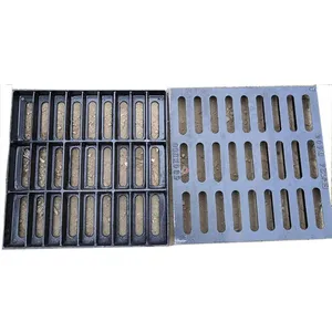 En124 C250 450*750 Square Ductile Iron Road Facilities Parking Safety Grate Black Jingdong Brand thumbnail-3
