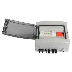 2 In 1 Out PV Combiner Box DC 1000V IP65 Waterproof Solar Junction Box With DC MCB & SPD Surge Protection for Household Solar Panel System thumbnail-1