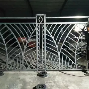 Factory Direct Decorative Wrought Iron Garden Fence - Zinc Steel Durable Panels thumbnail-3