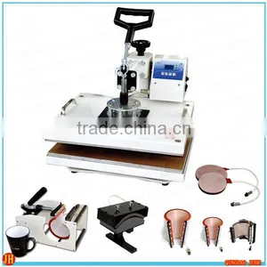 8 in 1 Tshirt/Mug/Cap/Plate Combo Heat Press (single Heating) Machine thumbnail-1