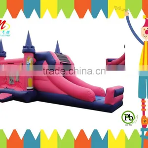 Christmas Inflatable Combo Bouncer With Slide thumbnail-1