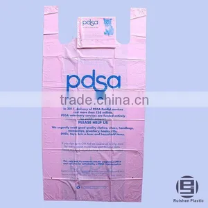 Virgin LDPE Charity Bags With Clients Logo thumbnail-1